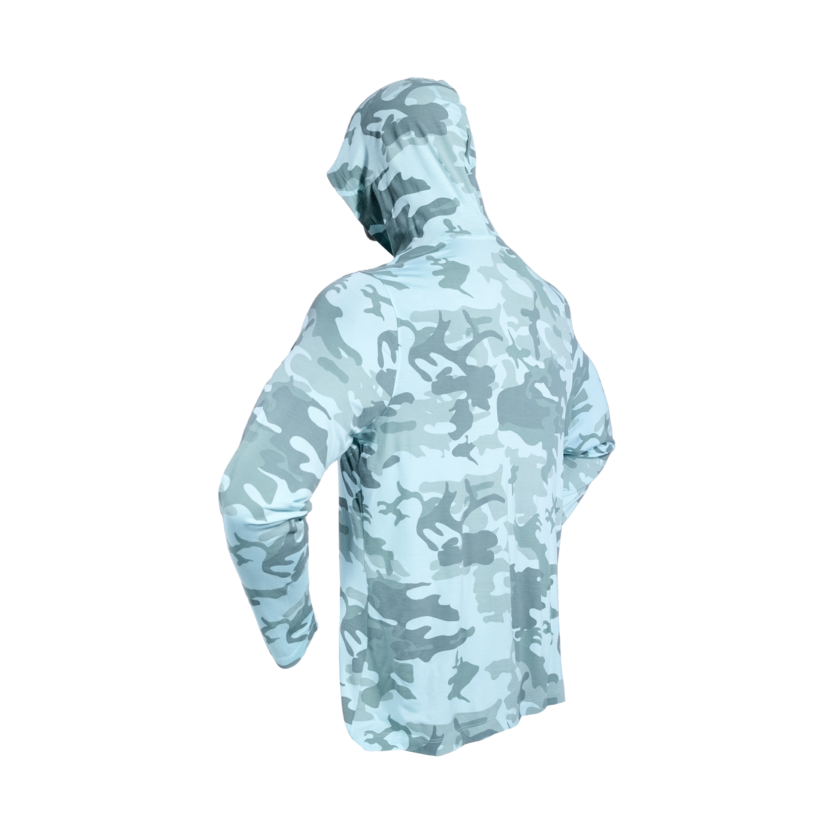 Men's Bamboo Long Sleeve Hoodie w/ GEN II Gaiter