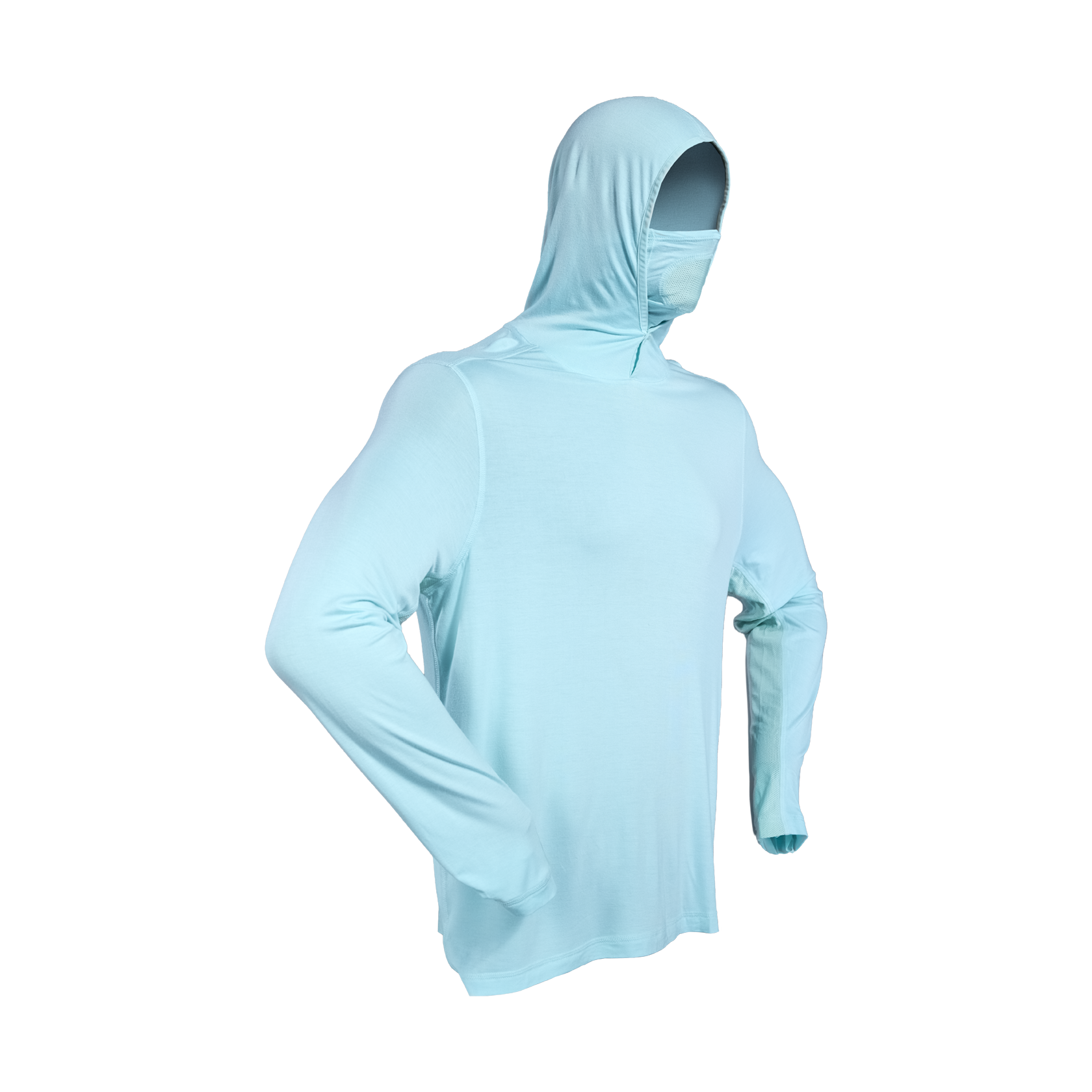 Men's Bamboo Long Sleeve Hoodie w/ GEN II Gaiter
