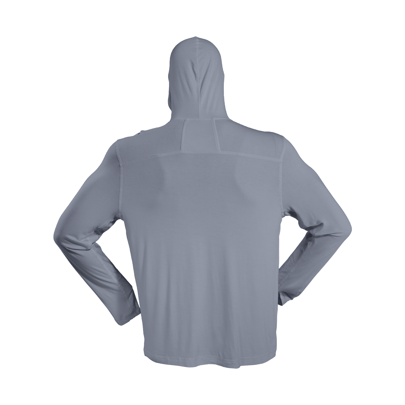 Men's Bamboo Long Sleeve Hoodie w/ GEN II Gaiter