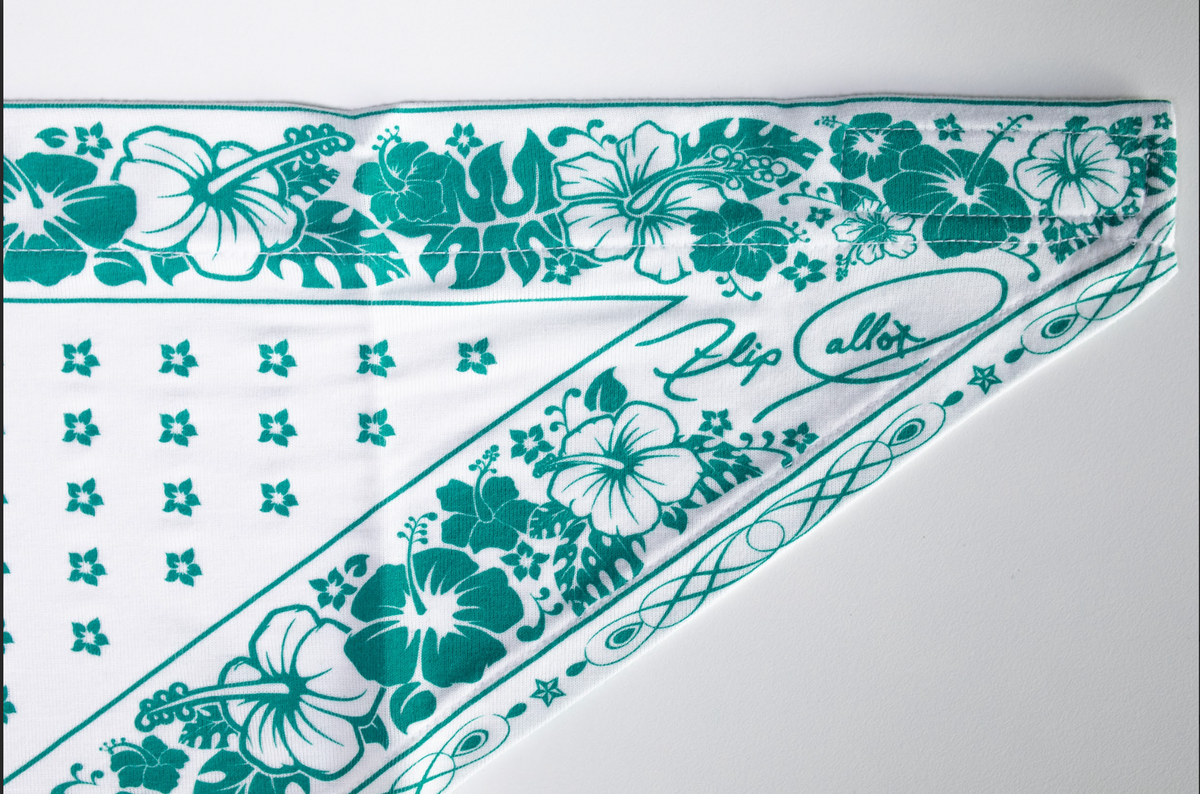 Flip Pallot Signature Bamboo Bandana (Floral)